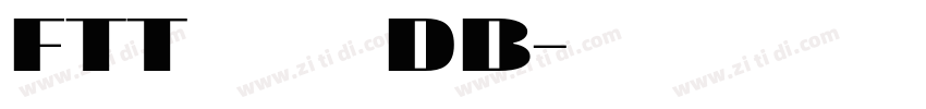 FTT ライラ DB字体转换